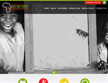 Tablet Screenshot of educateburundi.org